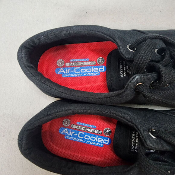 Skechers Sudler Lace Up Work Shoes Slip Resistant Size 10 Memory Foam‎ NIB - Picture 6 of 8